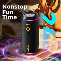 Nouveau produit : Enceinte sans fil W-King D220 étanche IPX7 avec basses profondes, enceinte de fête, enceintes portables TWS, gadgets cool