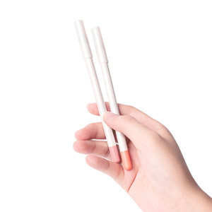 Crayon à lèvres mat MLM OEM ODM, 4 teintes, tube rose, texture crémeuse, haute pigmentation, waterproof, personnalisable - Product Image 5