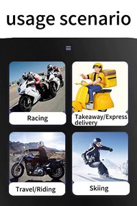 Intercomunicador Impermeable HiFi BT 5.3 para <span class=keywords><strong>Casco</strong></span> de Moto con Cancelación de Ruido y Radio FM Accesorios Premium - Product Image 5