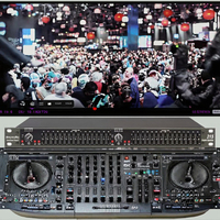 Sistema de Sonido Profesional para DJ 224XL, Altavoces Metálicos Estéreo de 2 Vías, Crossover de Audio de 4 Vías, Filtro de Paso Alto, Subwoofer