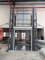 Ascenseur de marchandises automatique personnalisé pour entrepôt, élévateur hydraulique de marchandises, fabriqué en Chine, fiable