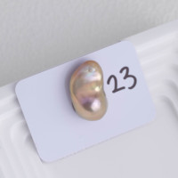 Perles baroques d'eau douce naturelles de qualité AAAA, 13-23 mm, blanches, multicolores, violettes, grandes, irrégulières, sans trou, pour la fabrication de bijoux