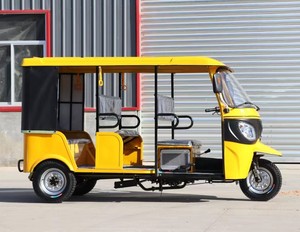 Tuk-tuk de Tres Ruedas con Toldo, Directo de Fábrica, Taxi a Batería de Tres Filas - Product Image 5