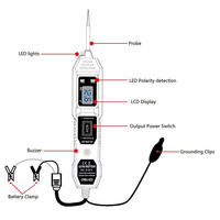 Automobile Diagnostic Tools Electric Circuit Tester Car Power Circuit Probe Kit Driver Tester