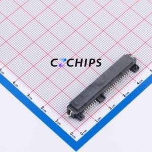 HDGCYLSY-SATA-116 Hard Drive Connector (SAS/SATA/M.2) SMD Connector SATA Male 22P Sink Board - Product Image 2