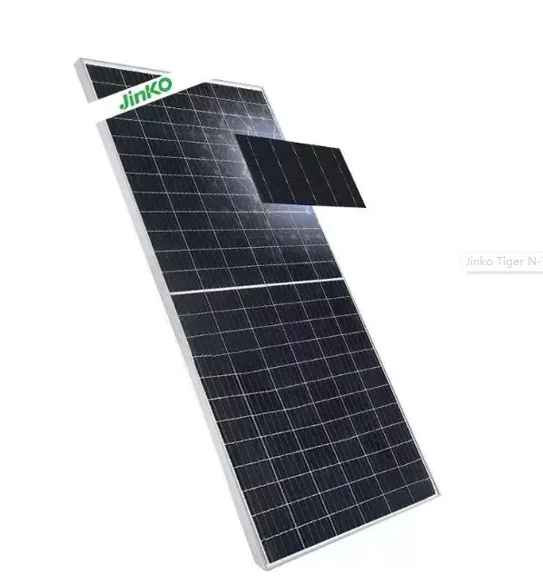 Jinko Tiger N-Type 66tr Wholesale Poly PV Fold Flexible Black Monocrystalline Polycrystalline Photovoltaic Module Mono Solar Ene