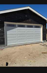 <span class=keywords><strong>Porte</strong></span> flexible à peau unique de construction <span class=keywords><strong>sectionnelle</strong></span> en acier pour double voiture résidentielle moderne robuste <span class=keywords><strong>Porte</strong></span> de garage aérienne - Product Image 6