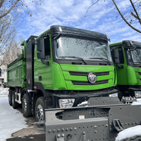 Nouveau Camion Benne Basculante FONTON 40 Tonnes 10 Pneus Prix 6x4 Mini Camion Benne Basculante 18 Mètres Cubes pour le Transport de Sable à Vendre