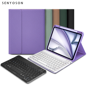 Étui clavier magique SYX pour <span class=keywords><strong>iPad</strong></span> Pro 11 Air 4 Air 5 pour <span class=keywords><strong>iPad</strong></span> 10e <span class=keywords><strong>génération</strong></span> <span class=keywords><strong>iPad</strong></span> <span class=keywords><strong>Mini</strong></span> 6e 5e 4e 3e <span class=keywords><strong>génération</strong></span> étui clavier PU - Product Image 2