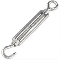 Vis de panier en acier inoxydable 304 316, accessoires de connexion pour câbles métalliques, crochets doubles pour voiliers, attaches pour fleurs