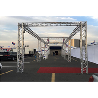 Truss de tubo de aluminio, Truss de iluminación de arco, Sistema de truss de soporte de tierra