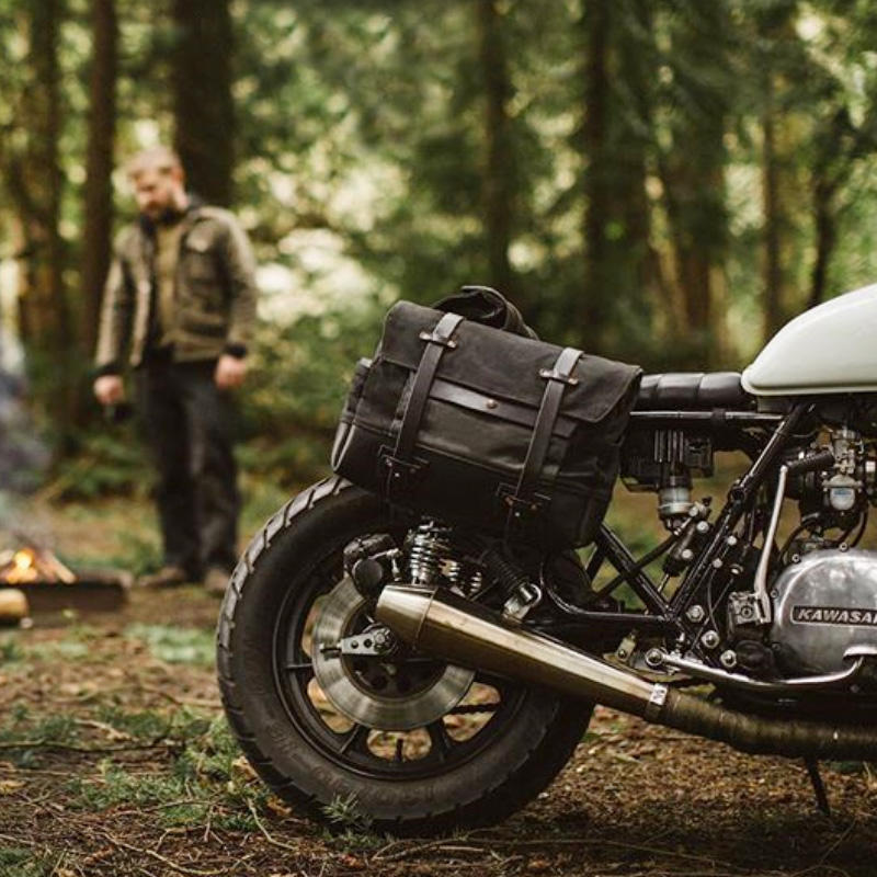 Vintage Saddle Bags Motorcycle Vintage Canvas Saddle Bags For