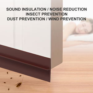 Bloqueador de Corrientes de Aire para Puertas de Alta Resistencia, Burlete de <span class=keywords><strong>PVC</strong></span>, Bloquea el Ruido, el Polvo y las Fugas de Aire, Sello Autoadhesivo para Puertas para el Hogar/RV/Sala de Ducha - Product Image 5