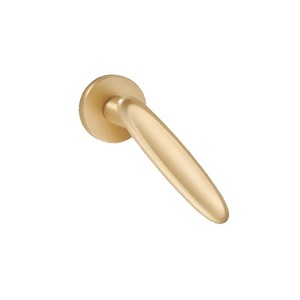 <span class=keywords><strong>Maniglia</strong></span> per Serratura Ovale in Lega di Zinco Multicolore, Stile Moderno Minimalista, per Porte Interne in Legno, Set <span class=keywords><strong>Maniglia</strong></span> con Serratura per Camera da Letto - Product Image 4