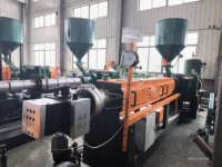 Nouvelle machine extrudeuse automatique de feuilles de mousse PS contrôlée par PLC, haute productivité, facile à utiliser, avec moteur et pompe.