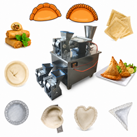 Machine automatique compacte pour la fabrication de samosas japonais, indiens, émpanadas russes à la viande, pâtes italiennes, raviolis et boulettes, pour le commerce