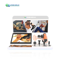 Soporte de exhibición de publicidad para tienda, monitor LCD de 10,1 pulgadas, Mostrador de gafas acrílicas, vitrinas, Mesa de Promoción inteligente