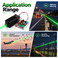 Module laser vert vif ZhonNa 520 nm avec modulation TTL, pour alignement de roues, équipement laser à mise au point réglable, pièces pour usage industriel