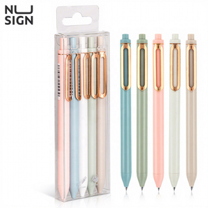 เดลี่ เอ็นเอส572 เน็กซี่ - ชุดปากกาลูกลื่น 5 ด้าม พร้อมตลับหมึกความจุสูงและหัวเขียนแบบกลาง สำหรับใช้ในสำนักงาน - Product Image 4