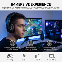 Accessoires de mise à niveau pour casque à isolation phonique confortable SENNHEISER GSP370/GSP300/GSP350/GSP305/GSP301