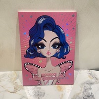 Nouveau 88 couleur jolie fille super grande plaque de fard à paupières mat nacré multicolore plaque de maquillage