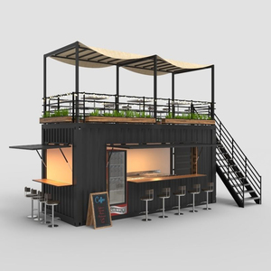 Popolare Container Pieghevole per Caffetteria in Cina, Ristorante Container di Lusso 20FT 40FT, Bar Container con <span class=keywords><strong>Cucina</strong></span> - Product Image 5
