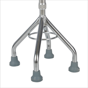 Bastón ortopédico para caminar de aluminio para el antebrazo para discapacitados codo ergonómico muleta de bastón para caminar de cuatro patas plegable de Metal para adultos - Product Image 4