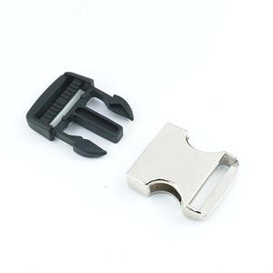 Hebilla de Liberación Lateral de Aleación de Zinc de 32 mm Plateada Resistente al Desgaste para Bolsos - Product Image 2