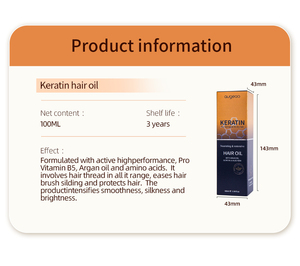Huile Essentielle Capillaire Naturelle à Base de Plantes du Maroc, Marque Privée, Lissante Anti-Frisottis, à la Romarin, pour Soins Capillaires - Product Image 6