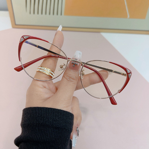 Bán Chạy Nhất Bán Buôn Rắn Kim Loại Khung Quang Học Bền Quyến Rũ Sang Trọng Cao Cấp Cat Eye Đầy Đủ Rim Trọng Lượng Nhẹ Thoải Mái - Product Image 5