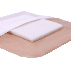 <span class=keywords><strong>Pansement</strong></span> en mousse de polyuréthane adhésif au <span class=keywords><strong>silicone</strong></span>, stérile, doux, hautement absorbant, pour ulcères, escarres et brûlures - Product Image 6