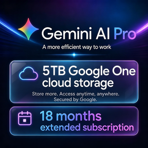 Suscripción Oficial a Google One con 5 TB de Almacenamiento por 18 Meses, Vincula tu Cuenta de Gmail, Uso Global, Entrega Rápida - Product Image 6