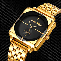Montre-bracelet analogique à quartz antique pour homme SKMEI 2413, vente en gros, acier inoxydable, étanche 30 m, fabriquée en Chine