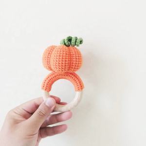 <span class=keywords><strong>Sonajero</strong></span> <span class=keywords><strong>de</strong></span> algodón <span class=keywords><strong>de</strong></span> ganchillo, juguetes para bebé, anillo <span class=keywords><strong>de</strong></span> dentición <span class=keywords><strong>de</strong></span> <span class=keywords><strong>calabaza</strong></span> <span class=keywords><strong>de</strong></span> ganchillo, <span class=keywords><strong>sonajero</strong></span> - Product Image 2