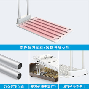 ราวจับข้างเตียง Zhi Nian ปรับความสูงได้ 50 ซม. ราวจับนิรภัยสำหรับผู้สูงอายุ ช่วยพยุงยืน จับกันลื่น - Product Image 4