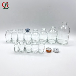 चीन आपूर्तिकर्ता दवा ग्लास पैकेजिंग तटस्थ Borosilicate शीशियों इंजेक्शन के लिए खारा, एंटीबायोटिक दवाओं कांच की शीशी inall आकार - Product Image 3
