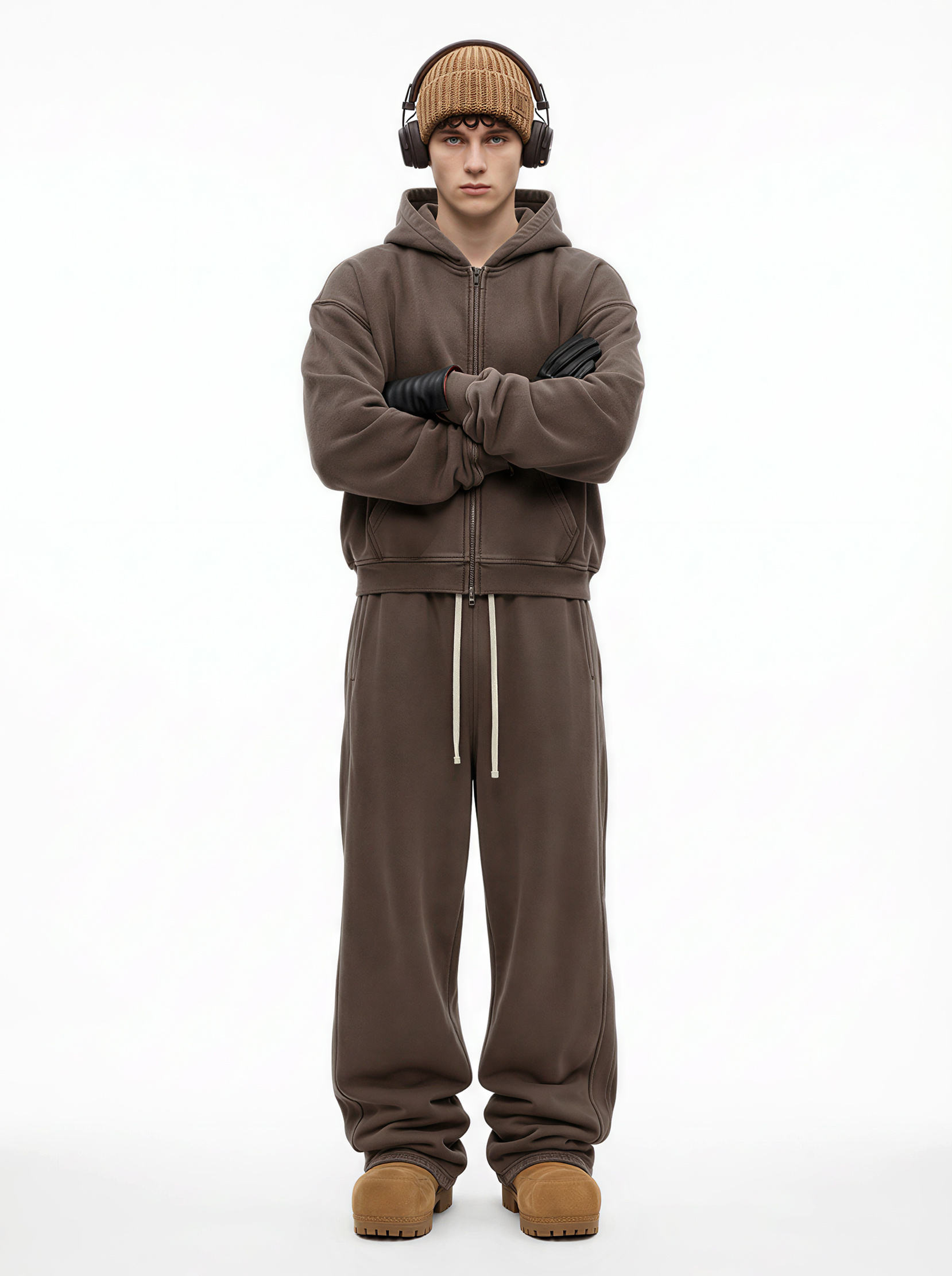 สีน้ำตาล