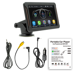 מסך מגע Xlintek בגודל 7 אינץ' דגם X5301 עם Wifi, תמיכה ב-Carplay, חיבור אלחוטי לטלפון נייד, נגן DVD דיגיטלי לרכב, מסך לרכב - Product Image 3