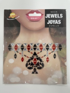 Decorazione <span class=keywords><strong>per</strong></span> festa <span class=keywords><strong>di</strong></span> <span class=keywords><strong>compleanno</strong></span> matrimonio collana pietra gemma adesivo <span class=keywords><strong>per</strong></span> <span class=keywords><strong>feste</strong></span> - Product Image 2