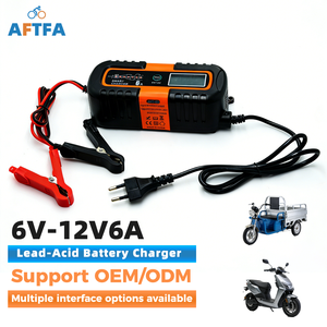 <span class=keywords><strong>Chargeur</strong></span> de <span class=keywords><strong>batterie</strong></span> au plomb <span class=keywords><strong>6V</strong></span>-12V6A pour voiture, moto, petites batteries d'équipements électriques, usine/fabricant OEM/ODM - Product Image 1