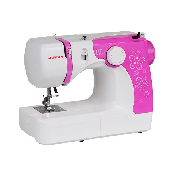 JK1212 JUKKY Hot Sale Brand Domestic Mini Portable Household Sewing Machine with Extension Table Mesin Jahit Rumah Tangga