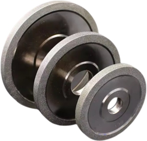 Meule abrasive en CBN électro-plaqué personnalisée 9/39,5, meule diamantée pour le tranchage des lames de patins, machine à aiguiser les patins - Product Image 6
