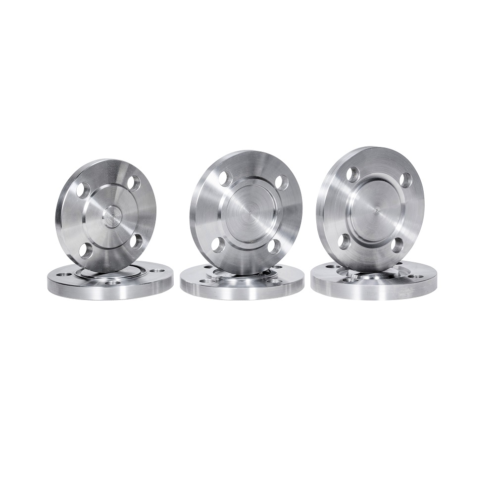 Efficient Ultra-Light Technology Carbon Steel Block Round Flange Hardware Custom Made Chrome Polished Steel Flange