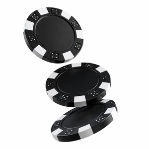 <span class=keywords><strong>Jetons</strong></span> de <span class=keywords><strong>poker</strong></span> en argile personnalisés avec gravure de logo, options de couleurs écologiques pour les boutiques de cadeaux de casino et les magasins de détail - Product Image 1