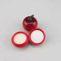 8G Abs Plastic Lege Kersenfruitvormige Container Schattige Kinderhuidverzorgingscrème Pot Voor Cosmetica En Kinderen