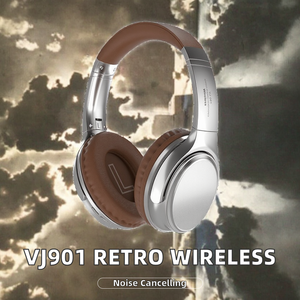 หูฟังไร้สาย VJ901 ของแท้สไตล์อเมริกันย้อนยุค 5.3 ANC IPX4 แบบครอบหู มีช่องใส่การ์ด สำหรับเล่นกีฬา พร้อมไฟ LED แบบ JL ช่องเสียบ Type-C - Product Image 2