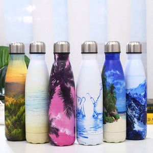Custom Logo 500ml & 750ml Insulated Water <b>Bottle</b> Sports Metal Flask Vacuum Stainless Steel <b>Thermos</b> - Product Image 1