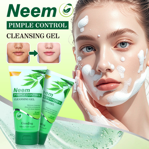 Fabricación Neem Face Cleans Wash Facial Oil-Water Balance Calmante Piel Suavizante Reparación Limpieza Face Wash Gel <span class=keywords><strong>para</strong></span> mujeres - Product Image 2