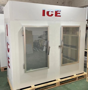 Chambre froide mobile de <span class=keywords><strong>petite</strong></span> <span class=keywords><strong>taille</strong></span> commerciale pour le stockage de glace en sacs, grande capacité, <span class=keywords><strong>congélateur</strong></span> pour la vente de glace en sacs - Product Image 5