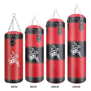 Factory Wholesale Oxford Unfilled Hanging Punching Bag Set Empty Heavy Bag Hollow Kickboxing Bags for Kids and Adults Home Exerc